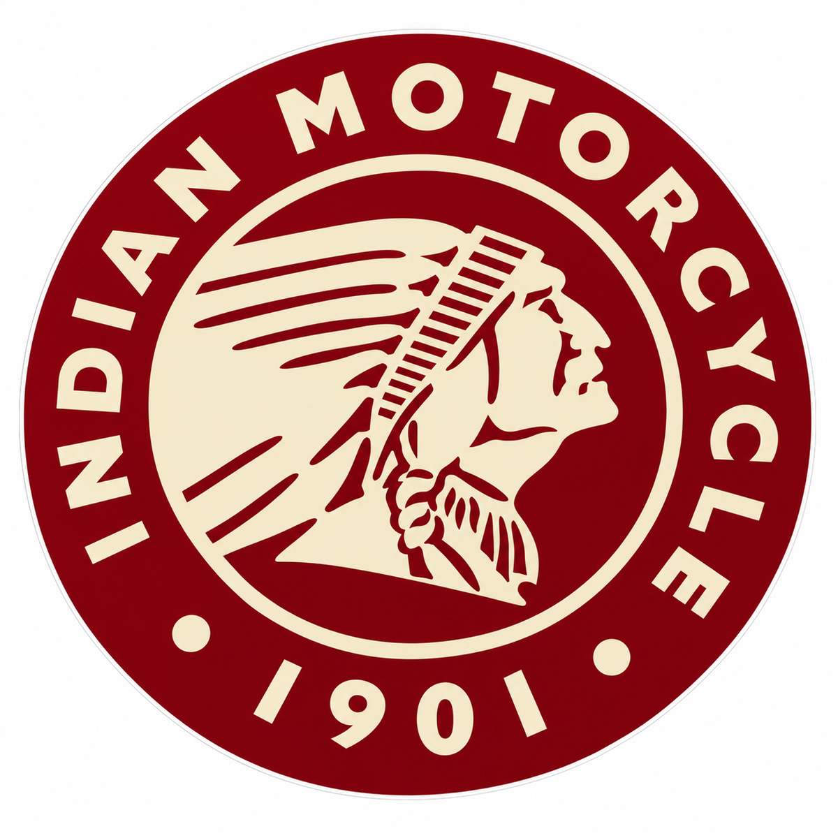 Indian Motorcycle PREMIUM Customer Window or Helmet Decal (sqd.1)