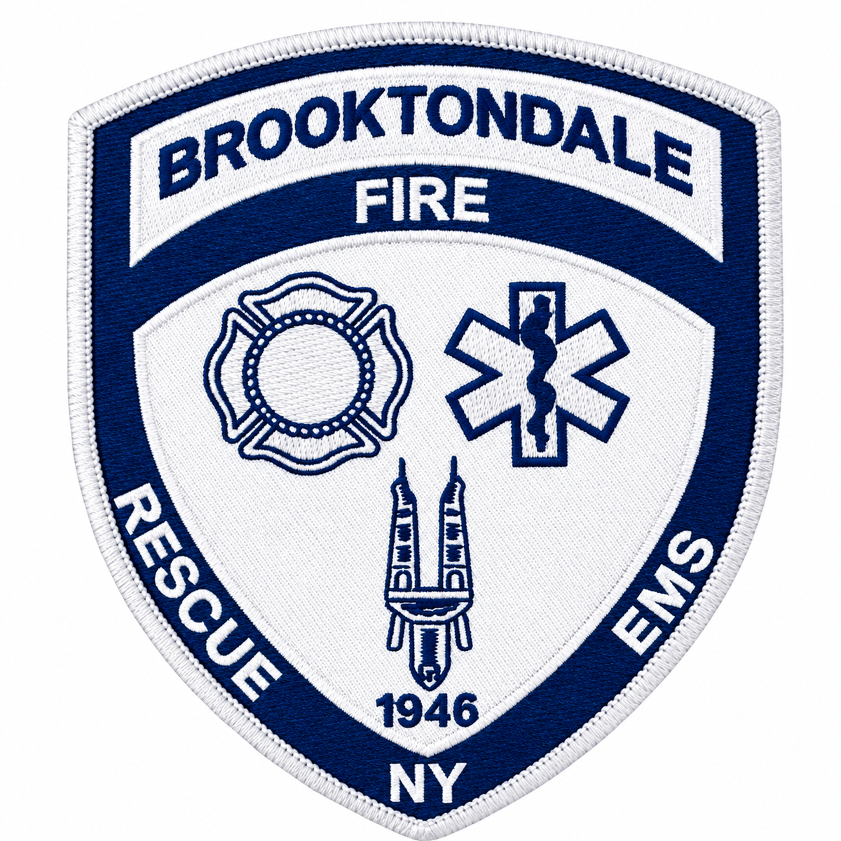 Brooktondale Fire 3 ECONOMY Customer Decal Economy Bulk Decals (sqd.1)