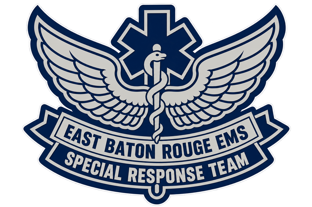East Baton Rouge EMS PREMIUM Customer Window or Helmet Decal (rct.1)