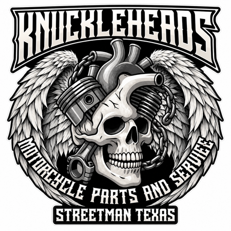 Knuckleheads ECONOMY Customer Decal Economy Bulk Decals (sqd.1)