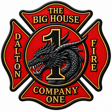 Big House Company 1 PREMIUM Customer Window or Helmet Decal (sqd.1)