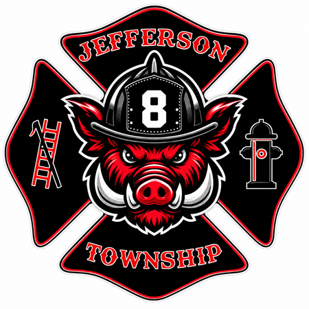 Jefferson Township ECONOMY Customer Decal Economy Bulk Decals (sqd.1)
