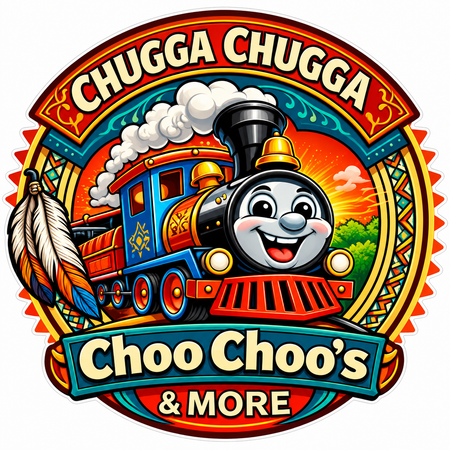 Choo Choo's and More PREMIUM Customer Window or Helmet Decal (sqd.1)