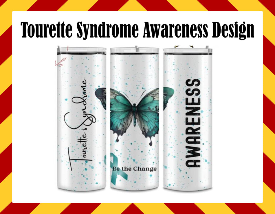 Drink Water Cup - Tourette Syndrome Design
