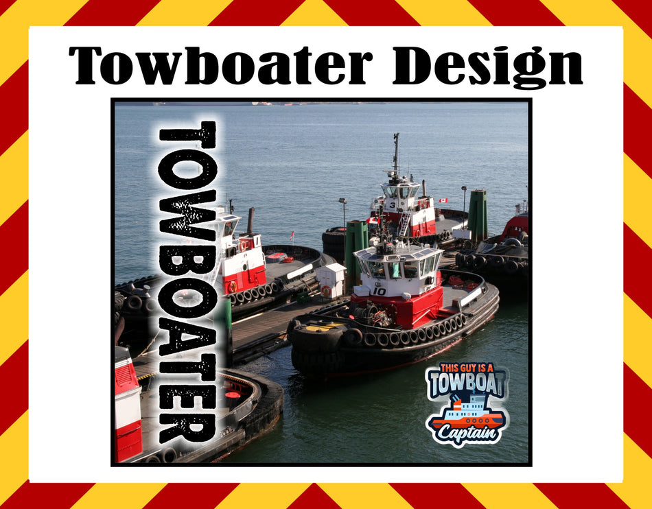 Stainless Steel Cup - Towboater Design Hot/Cold Cup