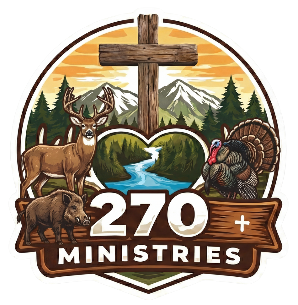 270 Ministries Customer Window/Helmet Decal or MAGNET Tiktok