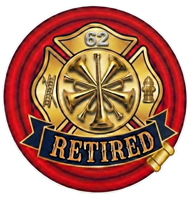 Retired Chief Bugles Customer Window/Helmet Decal or MAGNET Tiktok