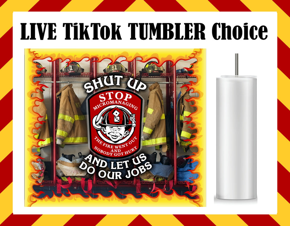 Live TikTok Tumbler Selection Sale