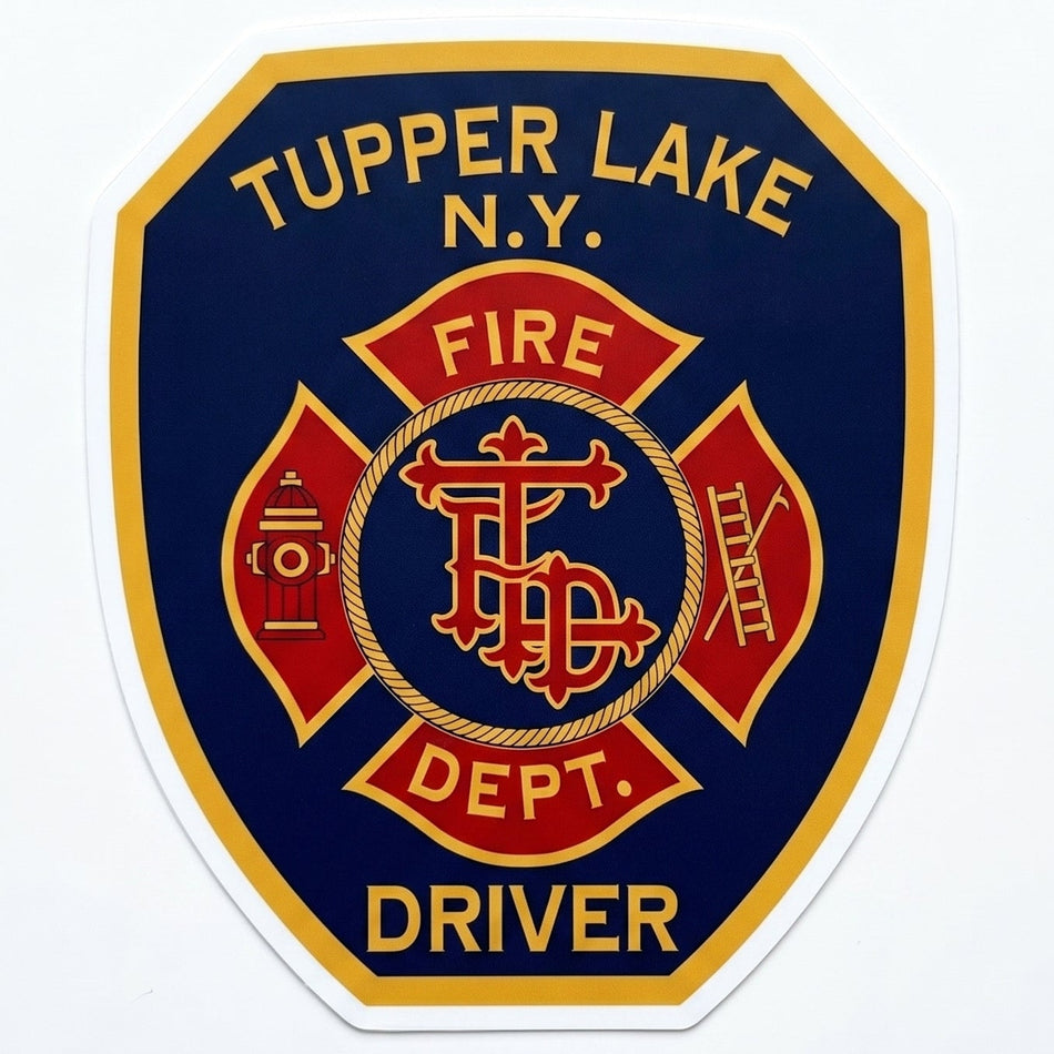 Tupper Lake Drive Window/Helmet Decal or MAGNET (sqd.1)
