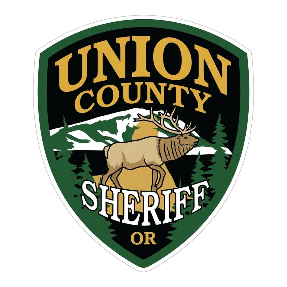 Union County Sheriff Window/Helmet Decal or MAGNET (sqd.1)