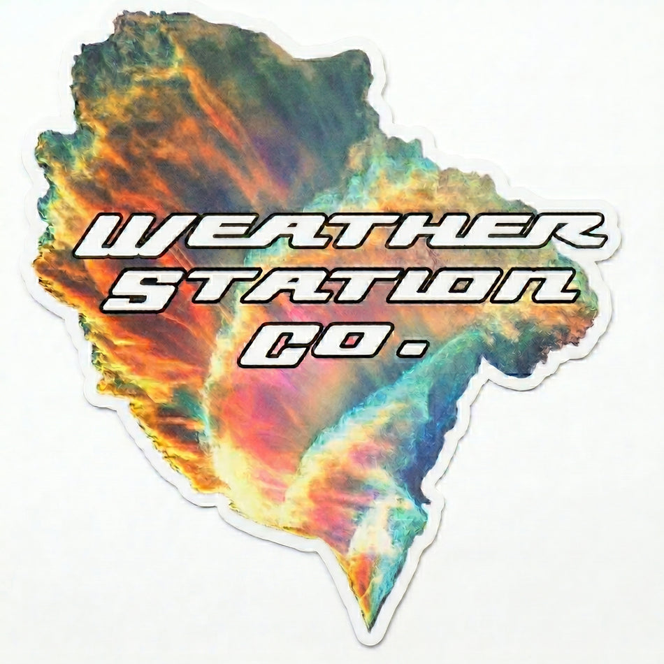 Weather Station Co .Window/Helmet Decal or MAGNET (sqd.1)