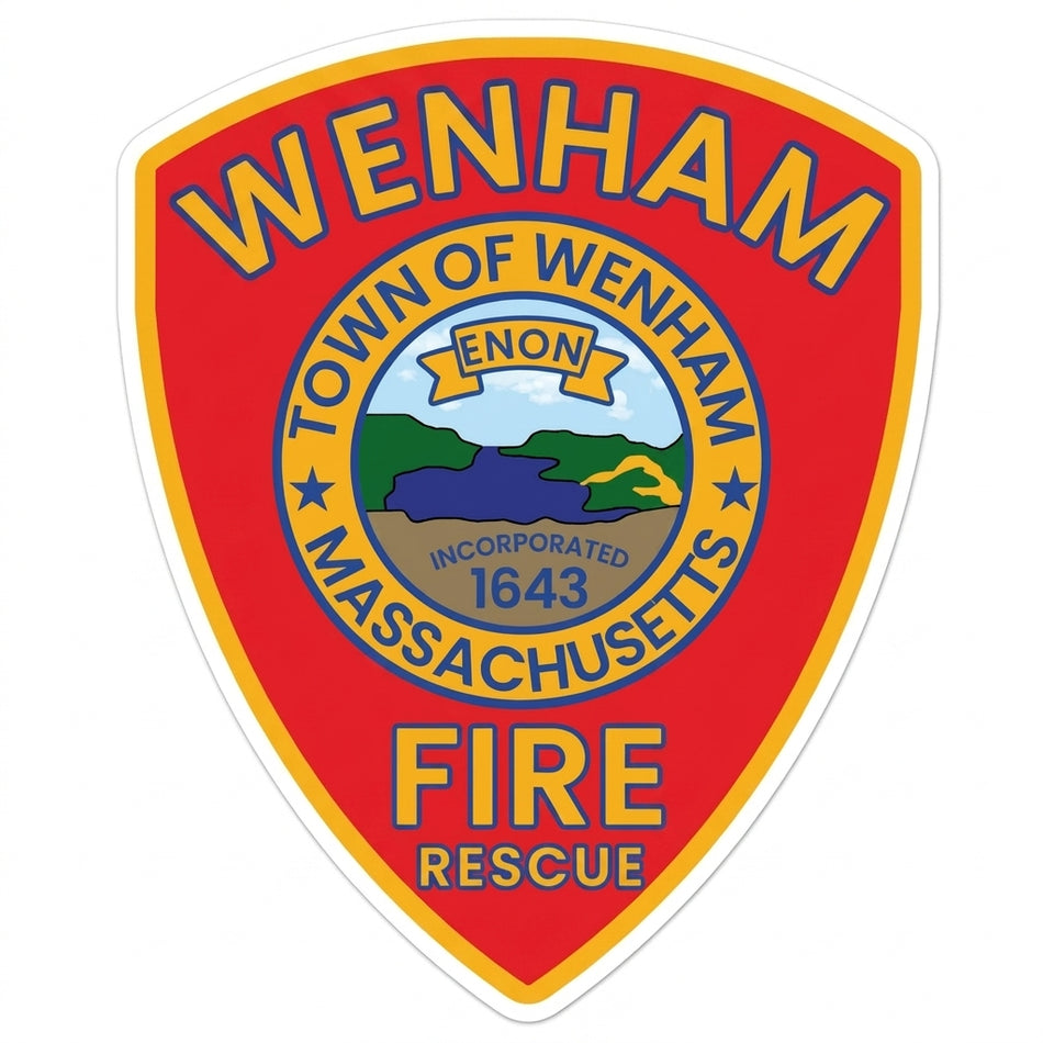 Wenham Fire Rescue Customer Decal or Magnet (sqd.1)