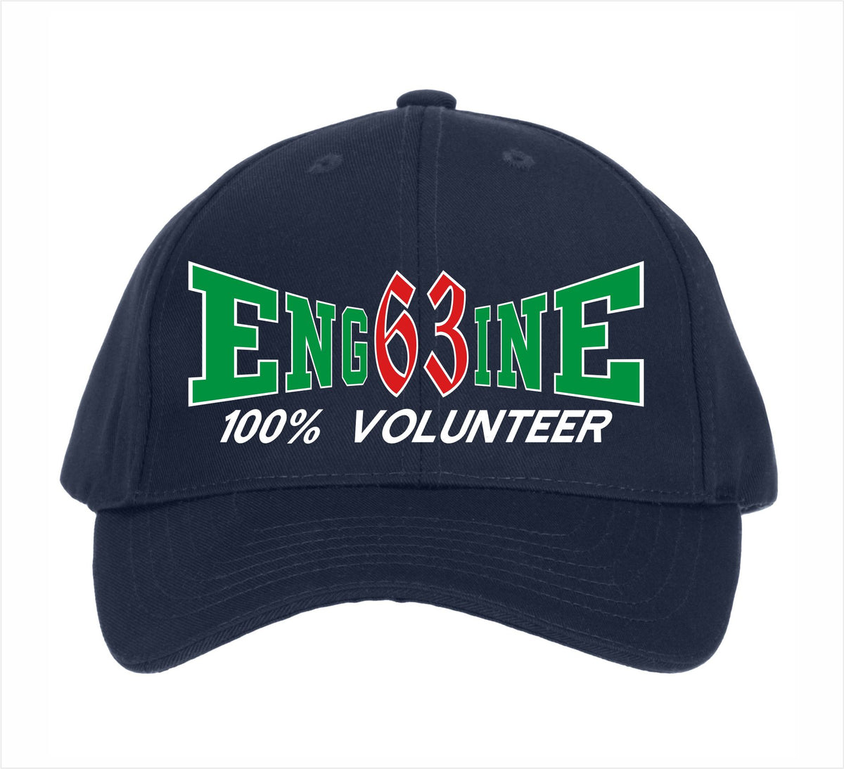 Engine 13 Hat Engine 63 100% Volunteer Hat – Powercall Sirens LLC