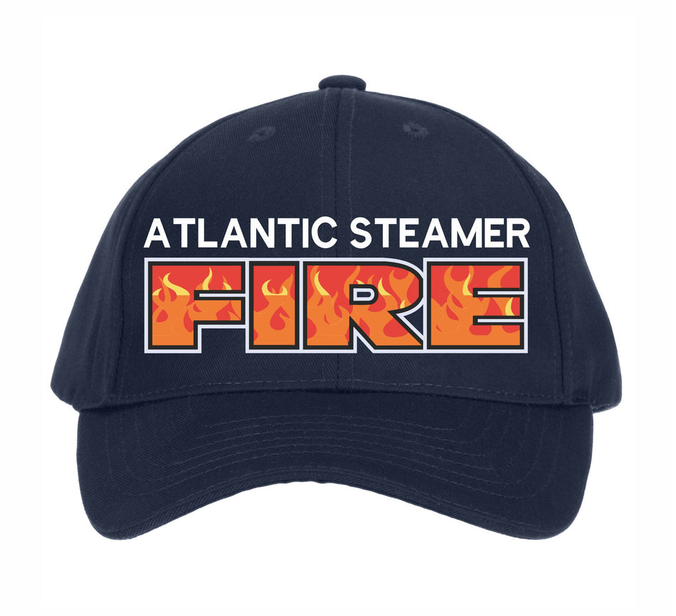 Atlantic Steamer Fire Embroidered Hat