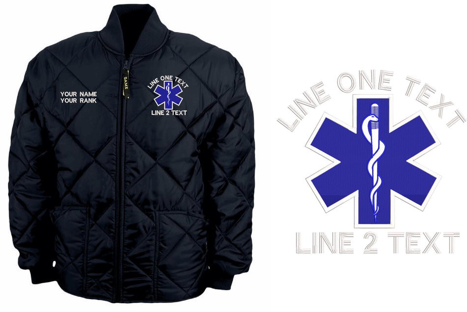 Basic EMS Star 1221 Custom Embroidered Bravest Jacket
