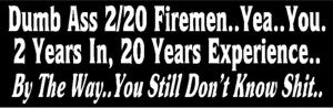 2/20 Fireman Expression Decal
