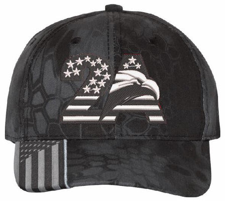 2nd Amendment 2A Eagle Embroidered Adjustable Hat - Powercall Sirens LLC