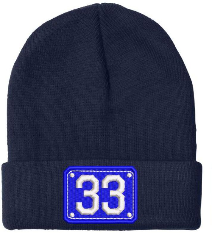 West Trenton 33 Custom Embroidered Winter Hat - Powercall Sirens LLC