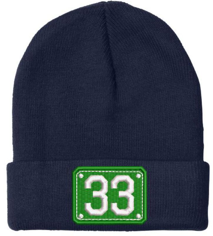 West Trenton 33 Custom Embroidered Winter Hat - Powercall Sirens LLC