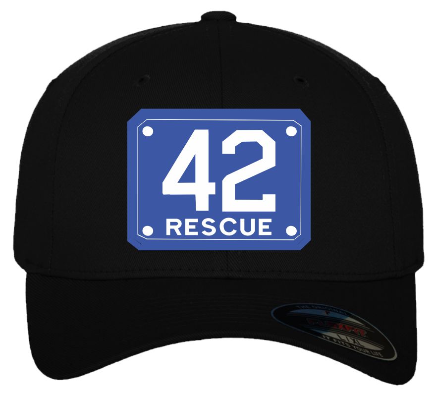 42 Rescue custom embroidered hat 11316