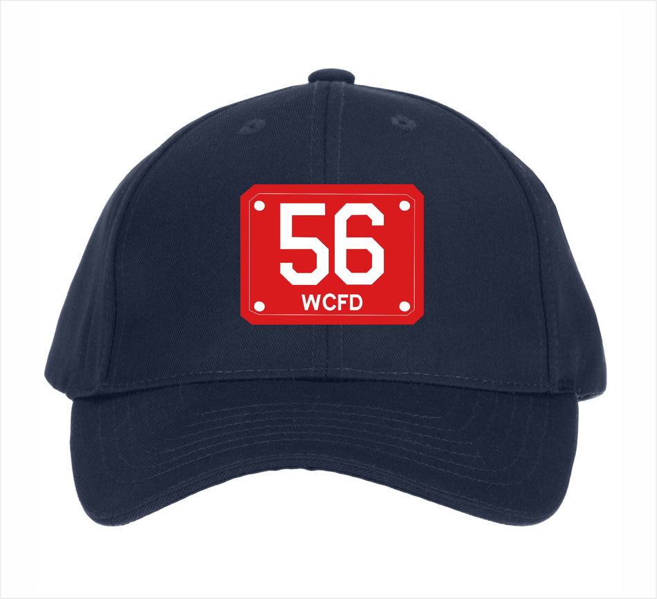 56 WCFD Badge Custom Embroidered Hat