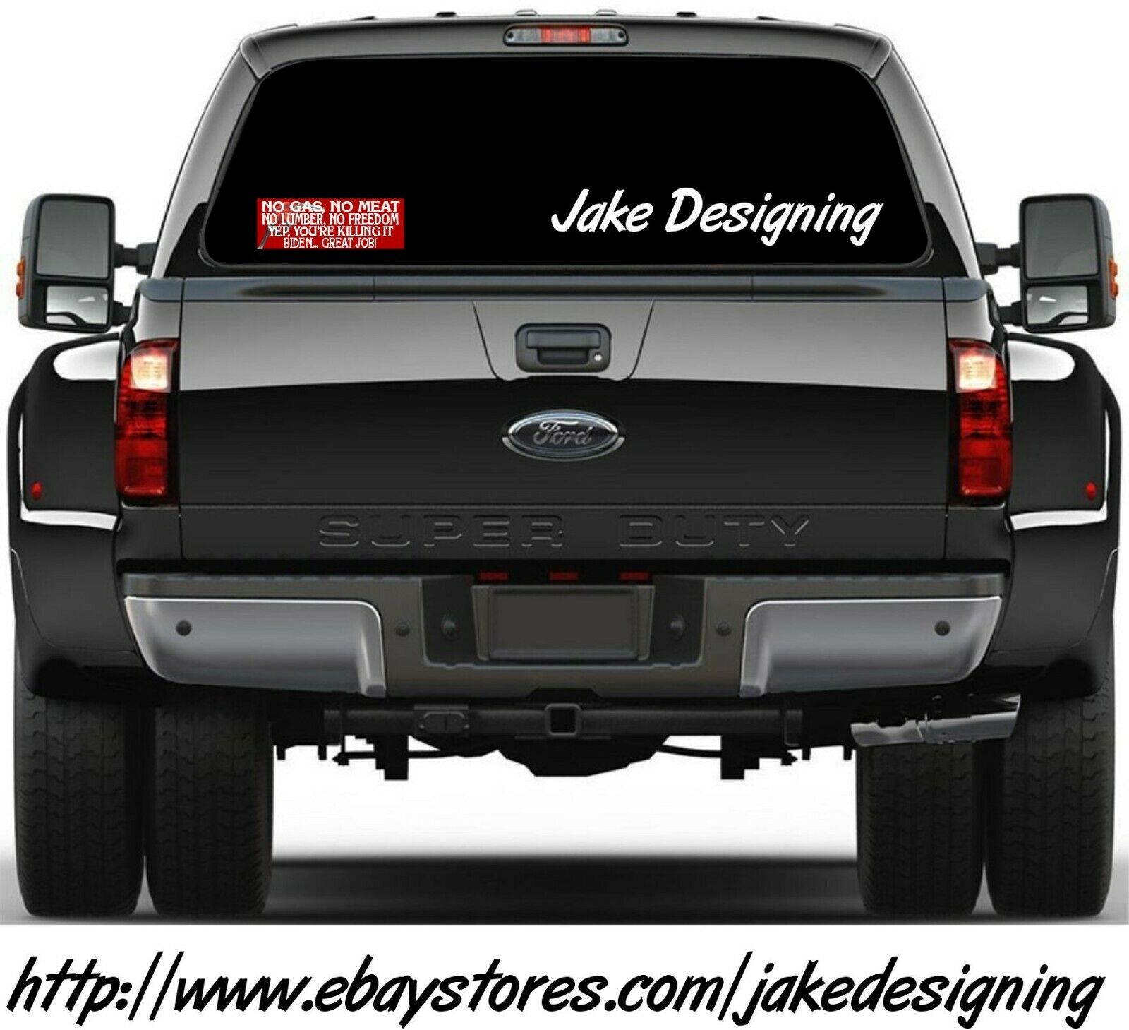 Anti Joe Biden Bumper Sticker You're Killing it Joe No Freedom 8.6" x 3" Decal - Powercall Sirens LLC