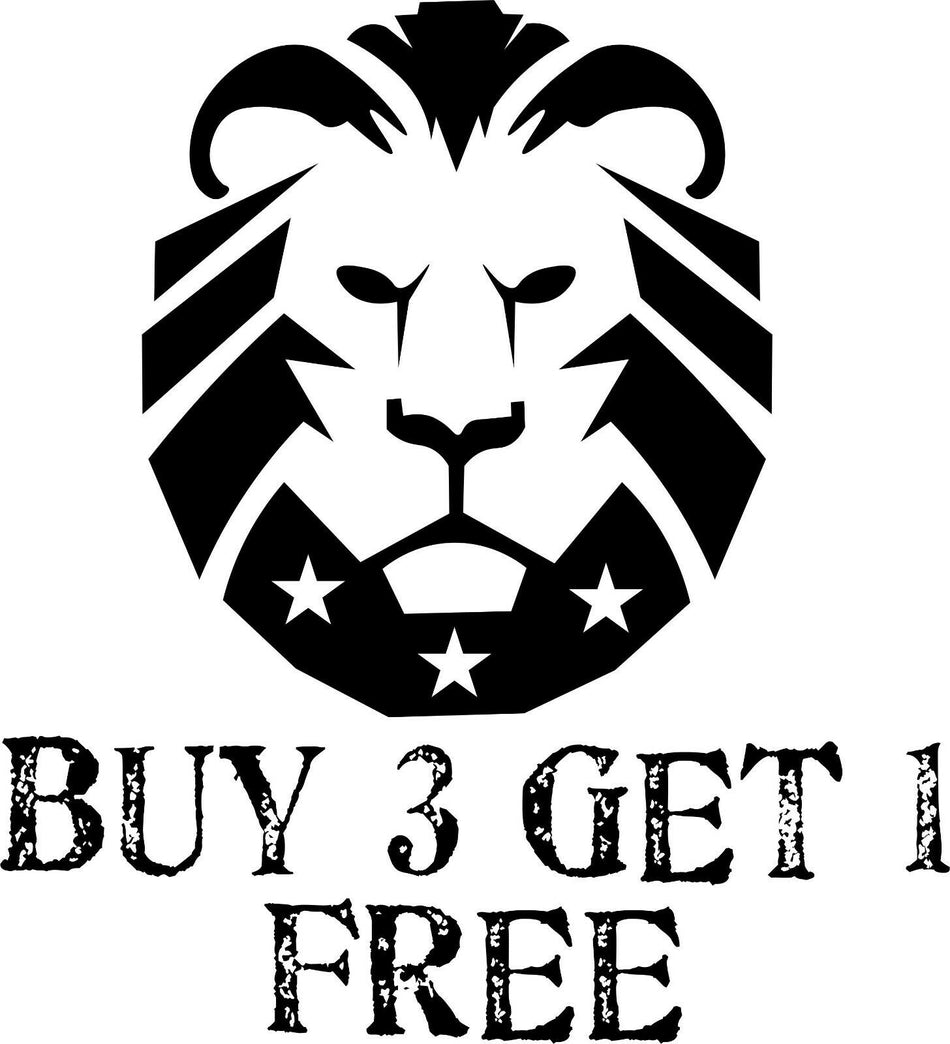 MAGA Lion The Patriot Party Die Cut Vinyl Window Decal Sticker Car Truck Pickup - Powercall Sirens LLC