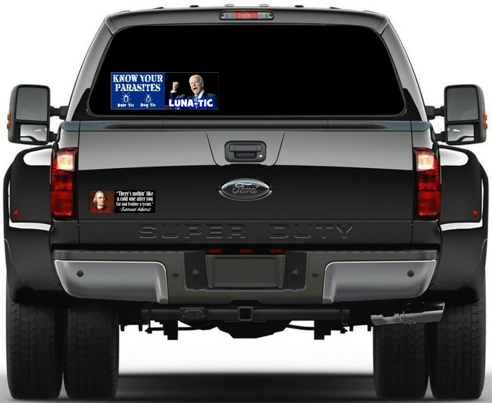 SLEEPY JOE BUMPER STICKER Lunatic know your tic 8.7" x 3" Bumper Sticker - Powercall Sirens LLC