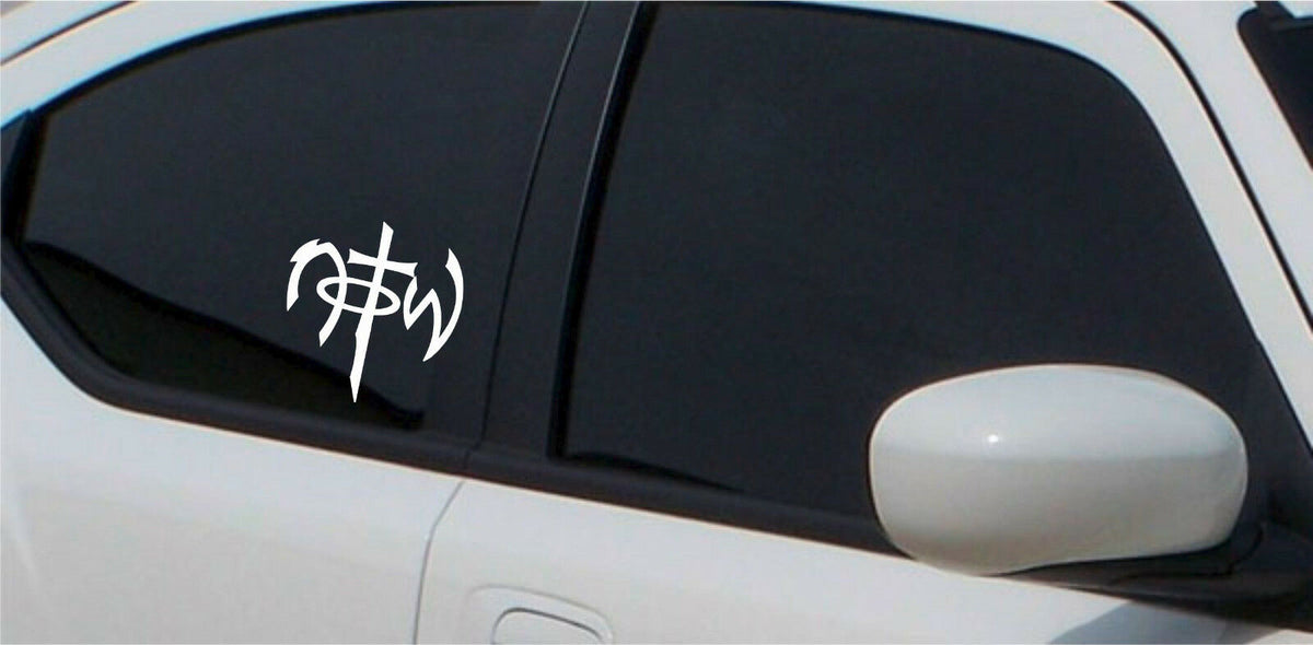 NOTW Not of this World Car sticker Decal - Various sizes and colors available - Powercall Sirens LLC