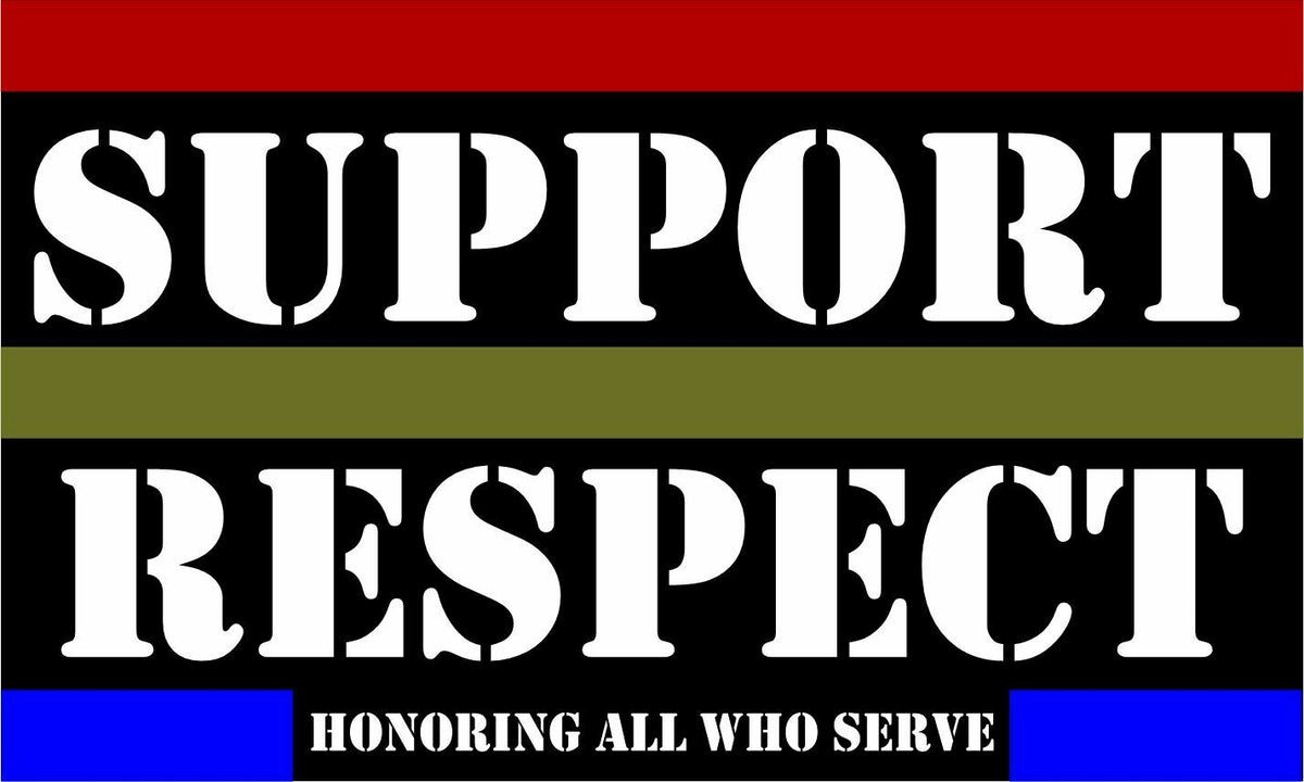 Support Decal Thin Blue Line Sticker Support Respect Decal – Powercall Sirens LLC
