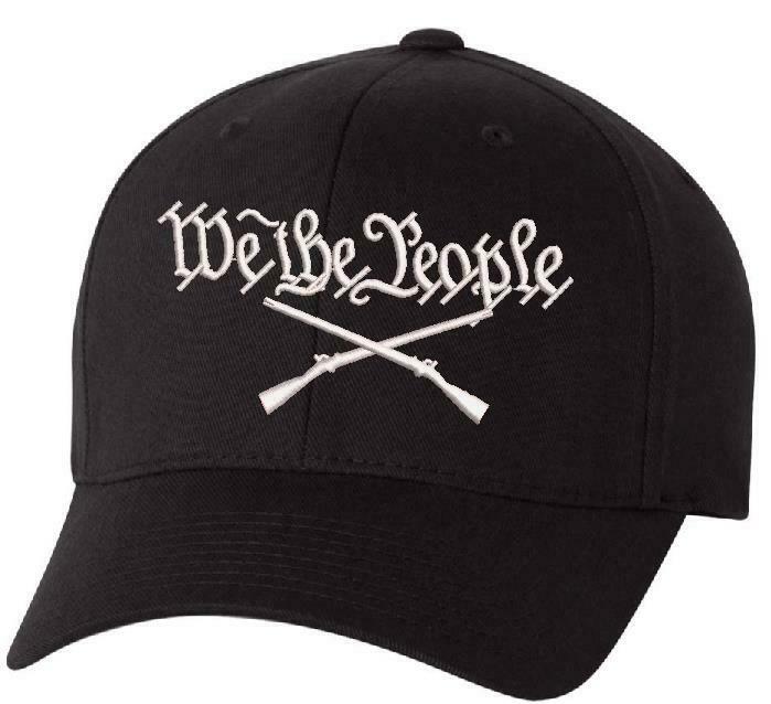 We The People Flex Fit Embroidered Low Profile Hat - Various Colors and Sizes - Powercall Sirens LLC