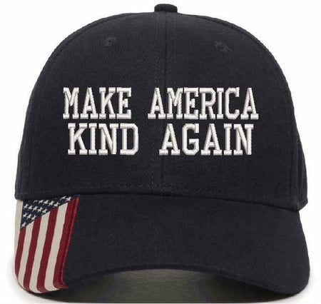 Make America Kind Again Embroidered Adjustable Hat / Winter Hat Various Options - Powercall Sirens LLC