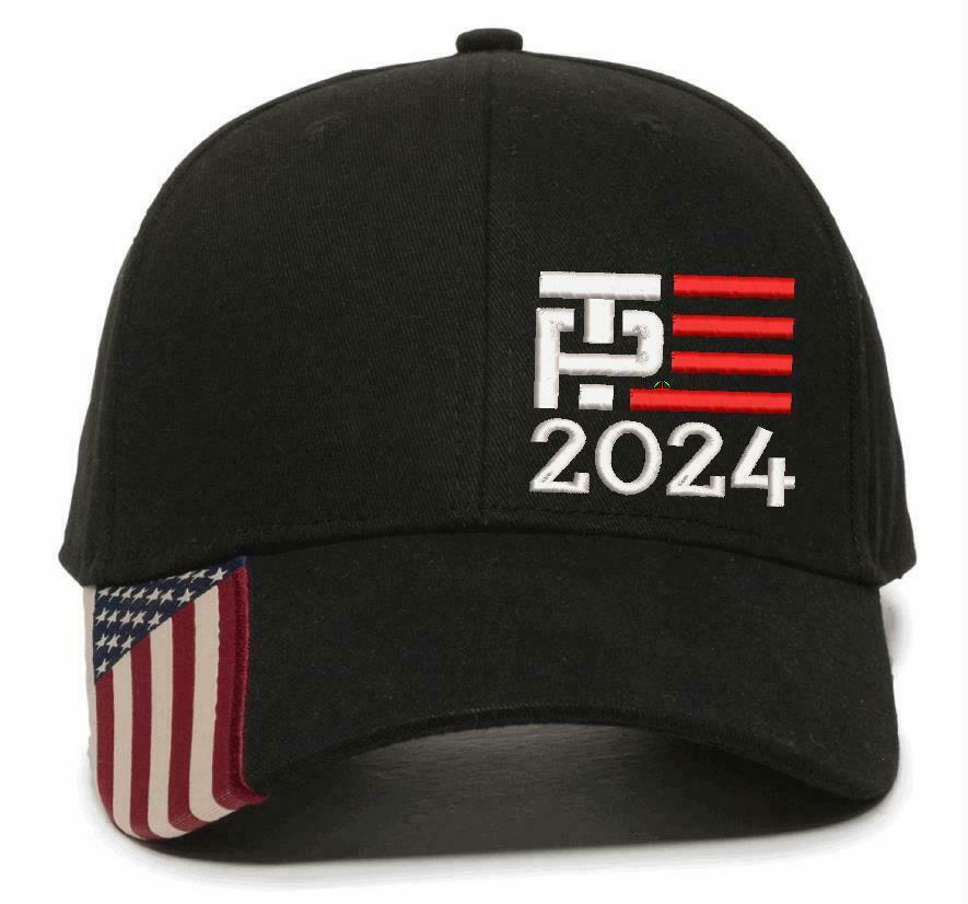 Trump Pence 2024 Embroidered Hat - USA300 Adjustable Hat MAGA Trump 2024 - Powercall Sirens LLC