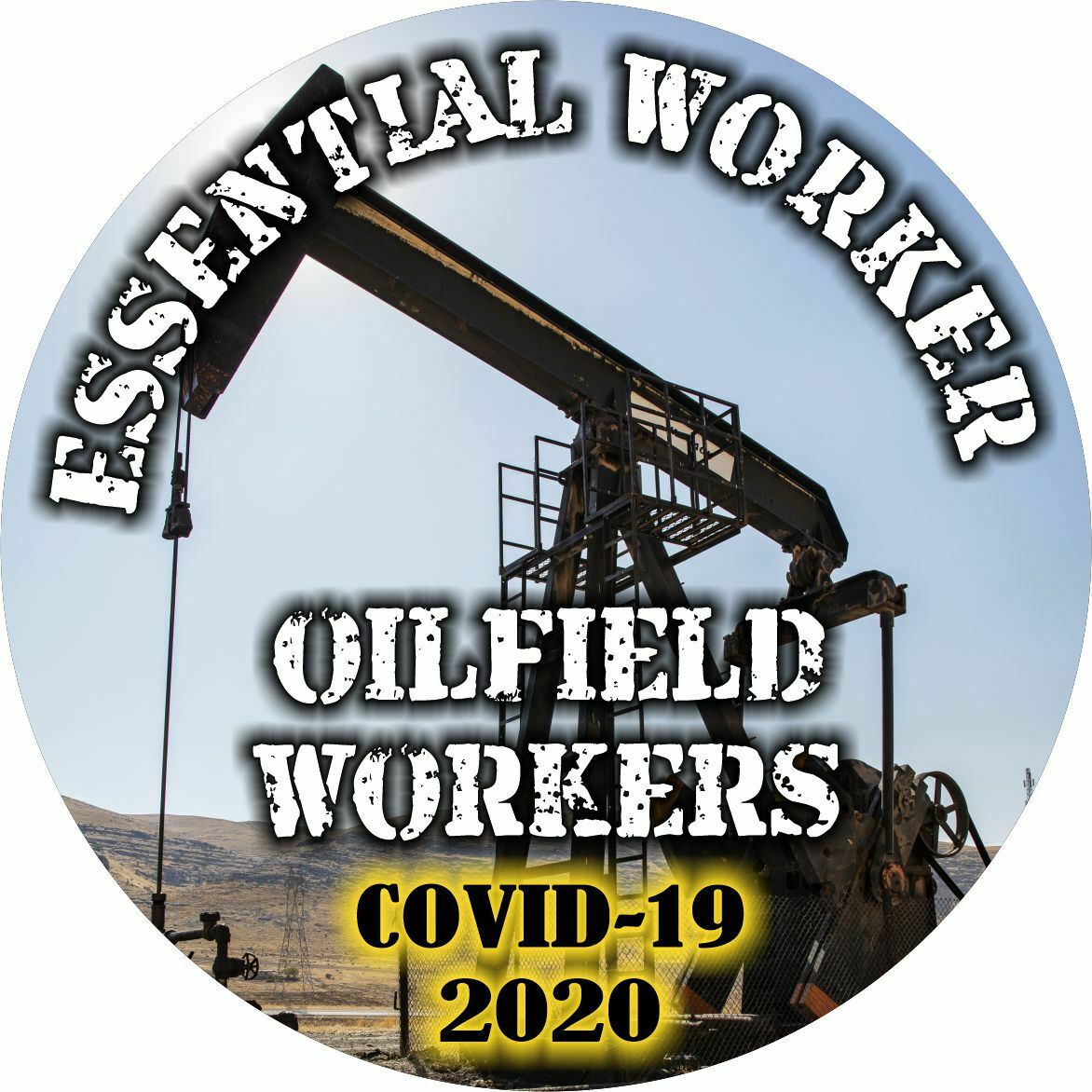 Essential Worker Sticker - Oilfield Workers Window Decal - Various Siz ...