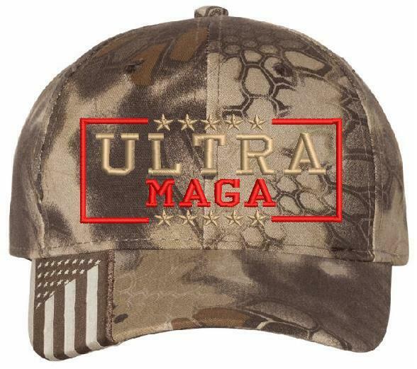 Ultra MAGA 2024 Trump Hat - Adjustable Embroidered Hat - Free Shipping - Powercall Sirens LLC