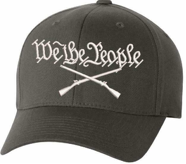 We The People Flex Fit Embroidered Low Profile Hat - Various Colors and Sizes - Powercall Sirens LLC