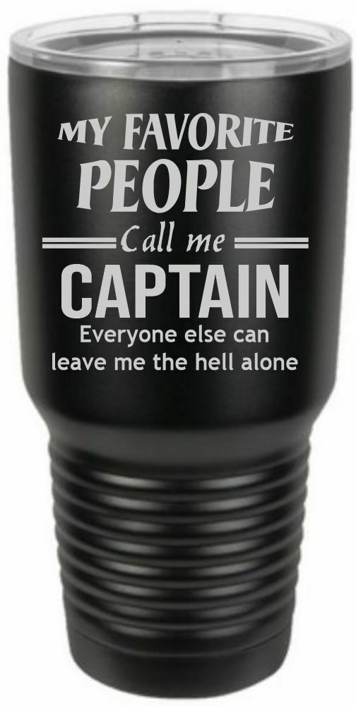 Firefighter Tumbler Engraved FAVORITE PEOPLE CAPT Firefighter - Choice of Colors - Powercall Sirens LLC