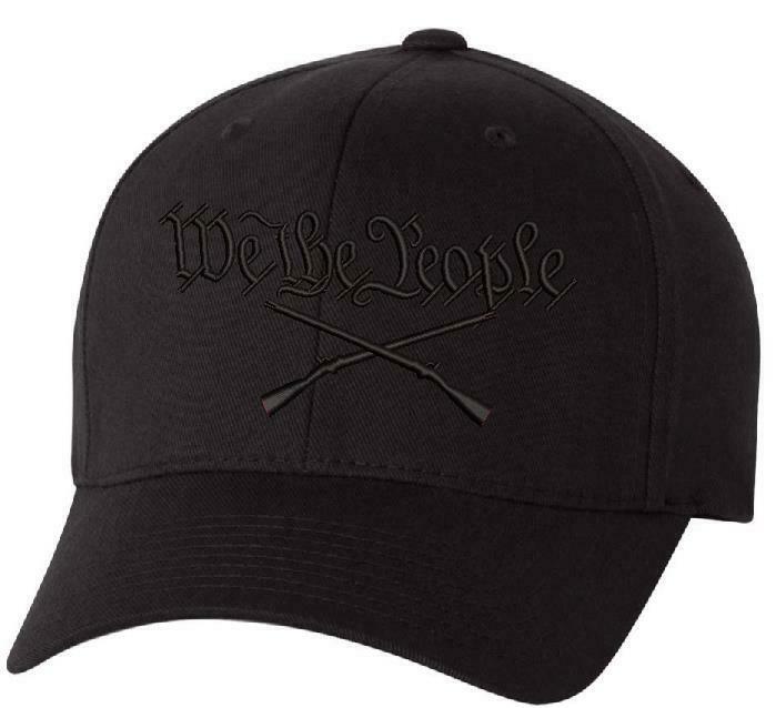 We The People Flex Fit Embroidered Low Profile Hat - Various Colors and Sizes - Powercall Sirens LLC