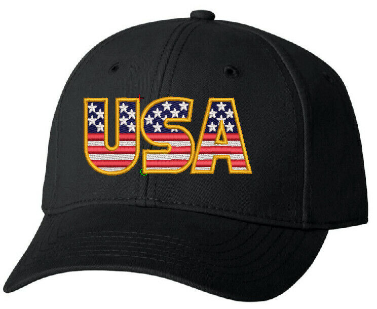 USA Embroidered Hat - Sportsman AH-30 Adjustable Hat - Free Shipping, USA - Powercall Sirens LLC