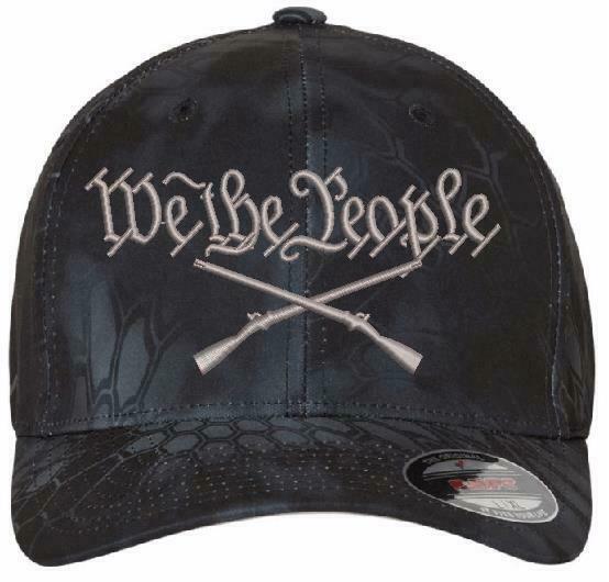 We The People Flex Fit Embroidered Low Profile Hat - Various Colors and Sizes - Powercall Sirens LLC