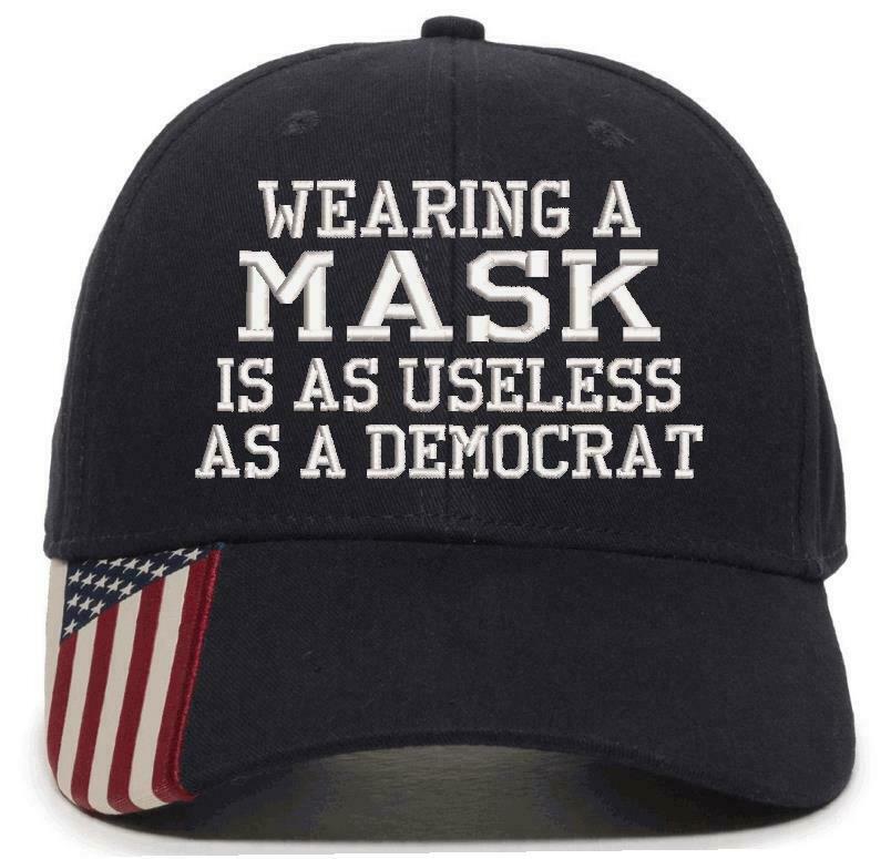 Anti Joe Biden Hat - Wearing Mask Useless as the president Adjustable USA300 Hat