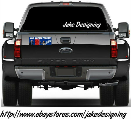 Joe Biden How do you like those gas prices now you voted for us decal or magnet - Powercall Sirens LLC