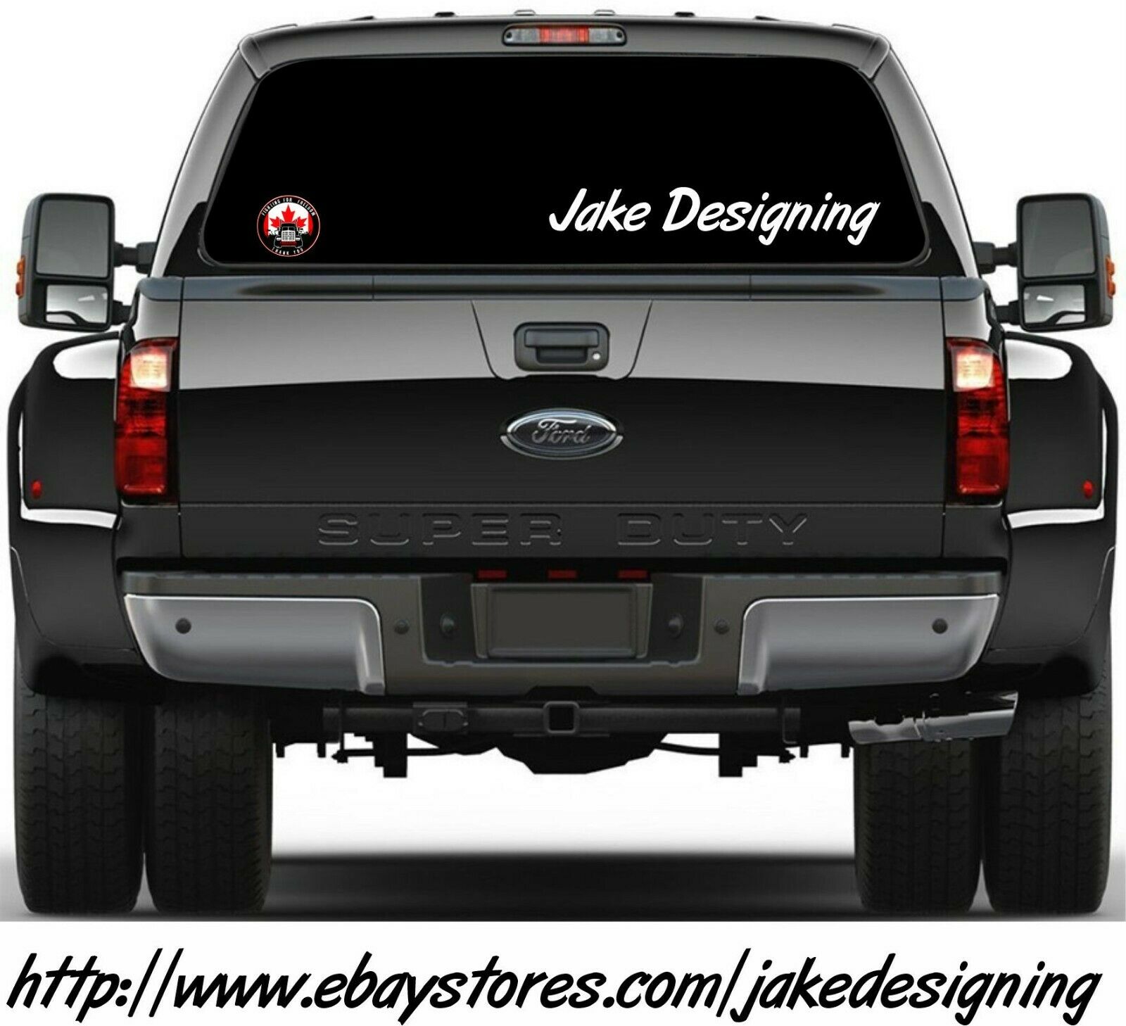 Freedom Convoy Decal - Fighting for Freedom Window/Hardhat Decal - Various Sizes - Powercall Sirens LLC