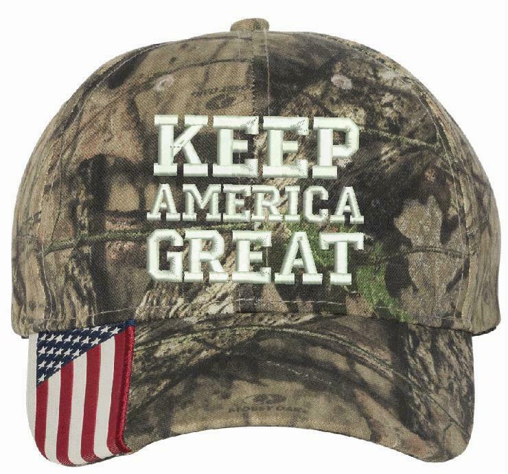 Keep America Great Multi Cam Flex Fit Trump Hat and Various other hat options - Powercall Sirens LLC