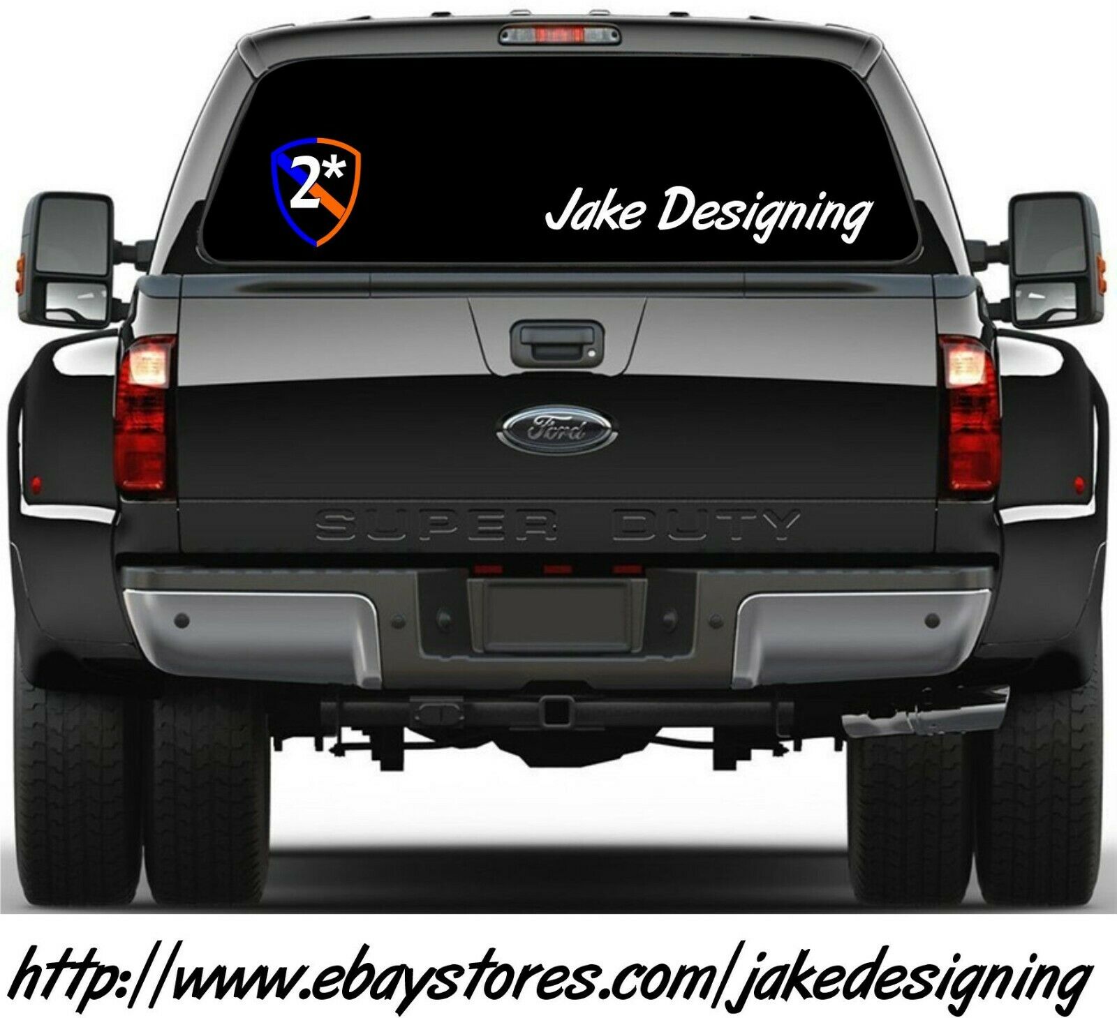 Thin Blue Line Orange Line 2 Ass to Risk (2*) window decal - Various Sizes - Powercall Sirens LLC