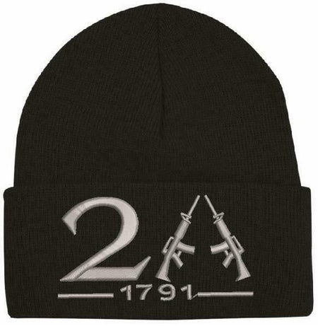 2nd Amendment 1791 AR-15 Style Embroidered Hat - Powercall Sirens LLC
