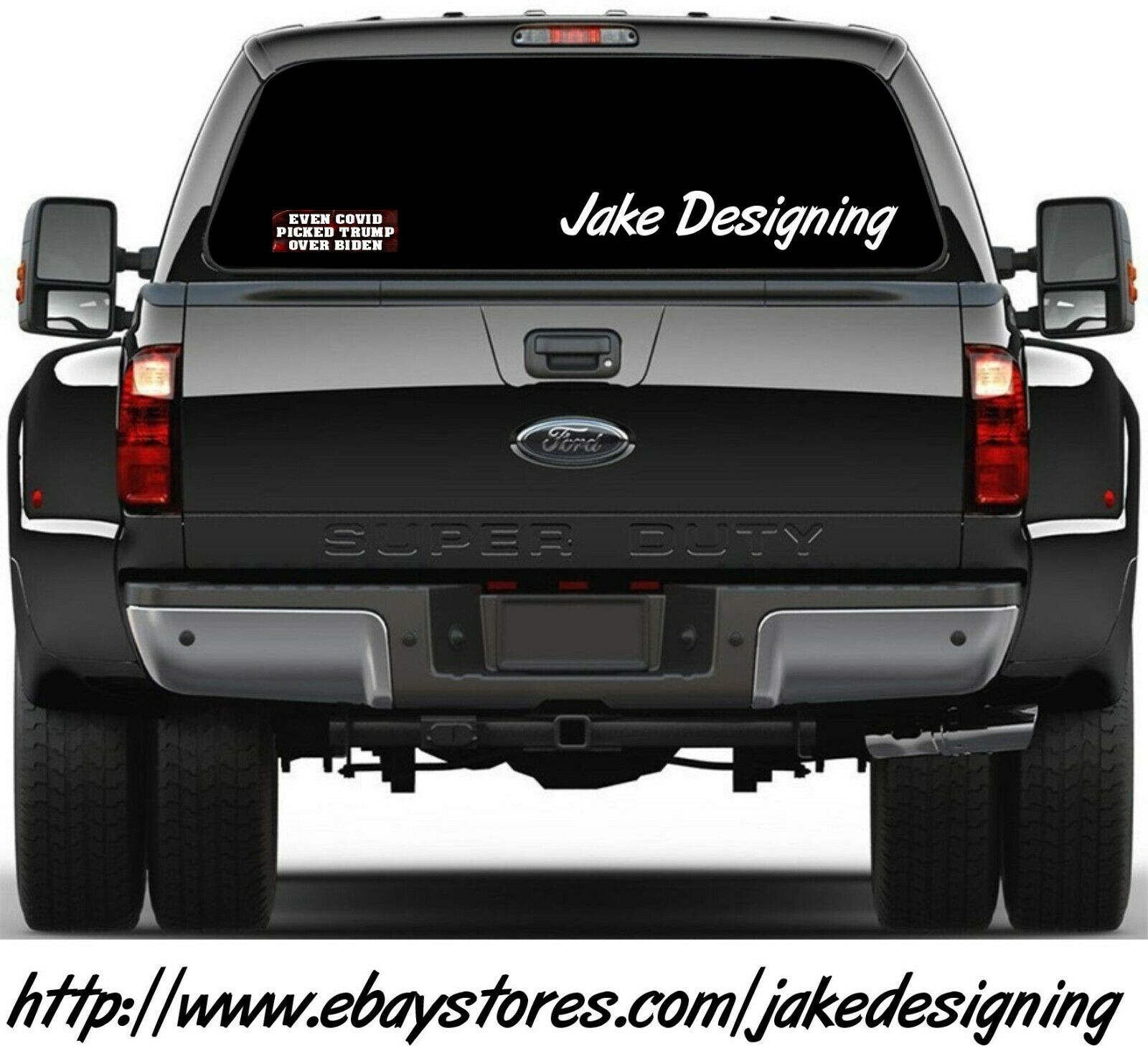 Trump Bumper Sticker - Even Cov*d picked Trump over Biden STICKER OR MAGNET - Powercall Sirens LLC