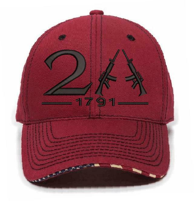 2nd Amendment 1791 AR-15 Style Embroidered Hat - Powercall Sirens LLC