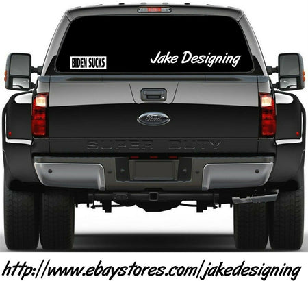 Anti Joe Biden AUTO MAGNET BIDEN SUCKS 8.6" x 3" AUTO MAGNET - Powercall Sirens LLC