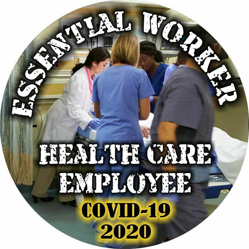 Essential Worker Sticker - Healthcare Worker Window Decal - Various Si ...